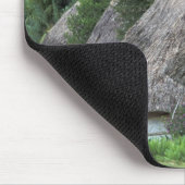 Fiji, Viti, traditionelle Hüttenhäuser. Mousepad (Ecke)