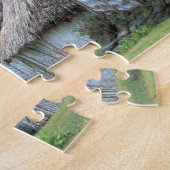 Fiji, Viti, traditionelle Hüttenhäuser. Puzzle (Seite)