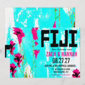 FIJI ZWEI Einladung zum Bestimmungsort (Vorne/Hinten)