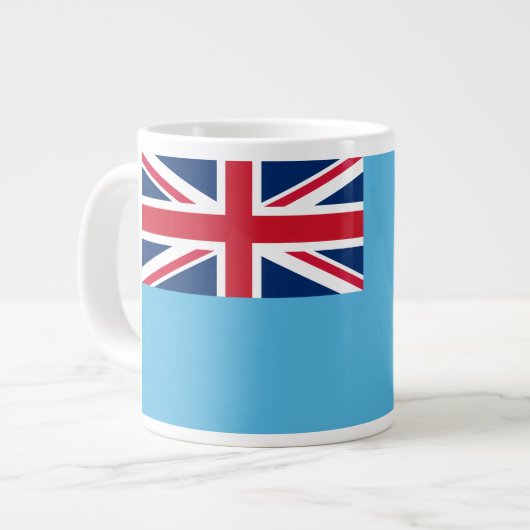 Fijian-Flagge Jumbo-Tasse (Vorderseite Links)