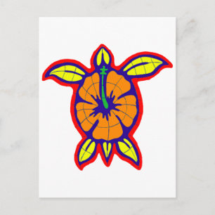 FIJIAN SEA TURTLE POSTKARTE