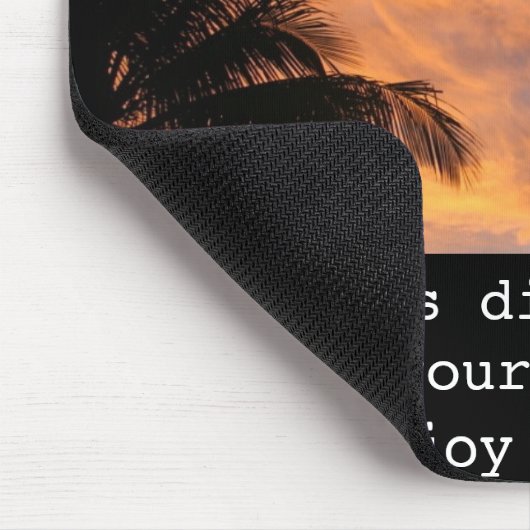 Fijian-Sonnenaufgang Mousepad (Ecke)