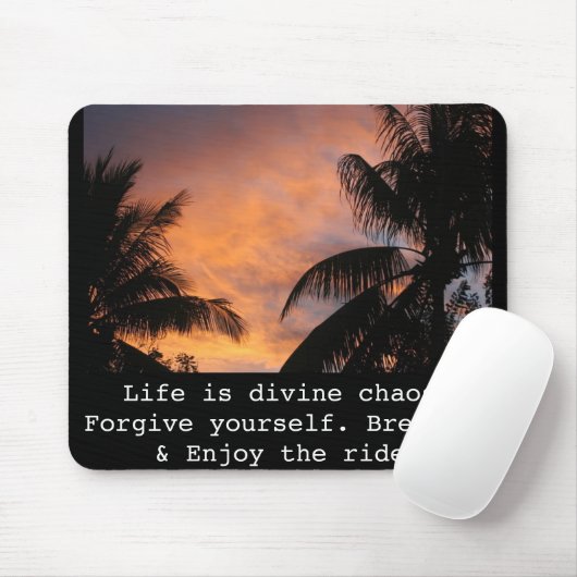 Fijian-Sonnenaufgang Mousepad (Mit Mouse)