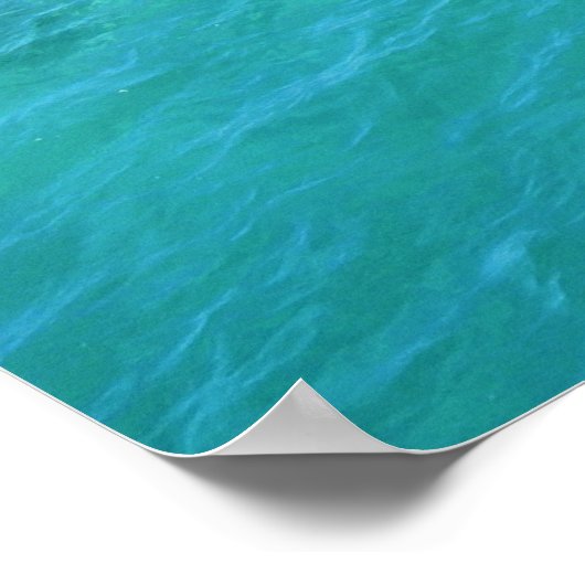 Fijian Waters Poster (Ecke)