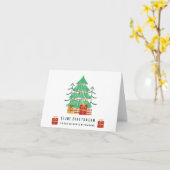 Fijne Feestdagen (kerstkaart) Niederländische Weih Karte (Gelbe Blume)