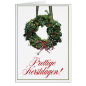 Fijne kerstdagen - Dutch Christmas (Vorne)