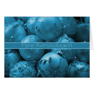 Fijne Kerstdagen Weihnachtsschmuck