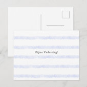 Fijne Vaderdag Lieve Papa Vader Kaart Postkarte (Vorne/Hinten)