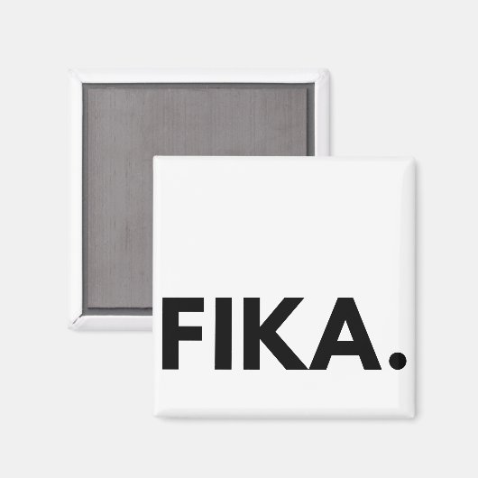 FIKA Bold Magnet (Vorderseite/Rückseite)