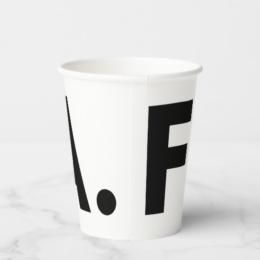 Fika Bold Pappbecher (Rechts)