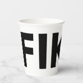 Fika Bold Pappbecher (Vorderseite)
