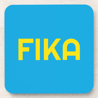 FIKA Bold Yellow and Blue Getränkeuntersetzer