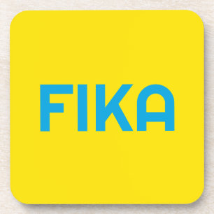 FIKA Bold Yellow and Blue Getränkeuntersetzer