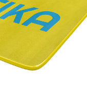 FIKA Bold Yellow and Blue Schneidebrett (Ecke)