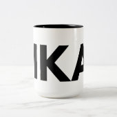 Fika Bold Zwei-Töne-Kaffee-Tasse Zweifarbige Tasse (Mittel)