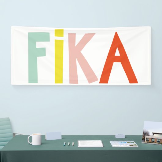 Fika Colors Banner (Messe)