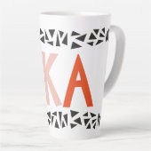 Fika Colors Black Milchtasse (Rechte Ecke)