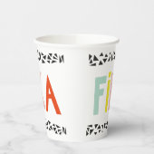 Fika Colors Black Pappbecher (Links)