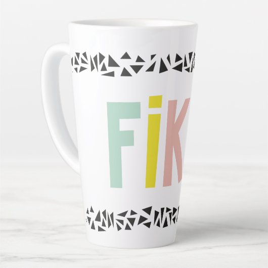 Fika Colors Latte Tasse (Linke Ecke)