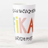 Fika Colors Latte Tasse (Vorderseite)