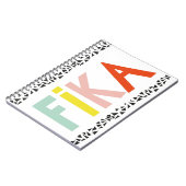 Fika Colors-Notebook Notizblock (Linke Seite)
