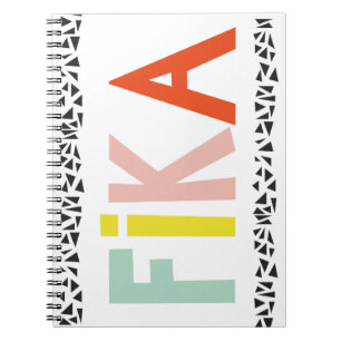 Fika Colors-Notebook Notizblock
