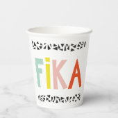Fika Colors Paper Cups Pappbecher (Rückseite)