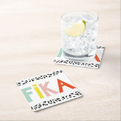 Fika Colors Paper Untersetzer (Vor Ort)