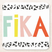 Fika Colors Paper Untersetzer (Vorderseite)