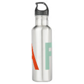 Fika Colors Stainless Steel Water Bottle Edelstahlflasche (Rückseite)