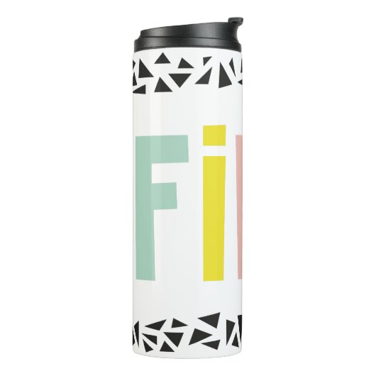 Fika Colors Thermal Tumbler Thermosbecher (Nach links gedreht)