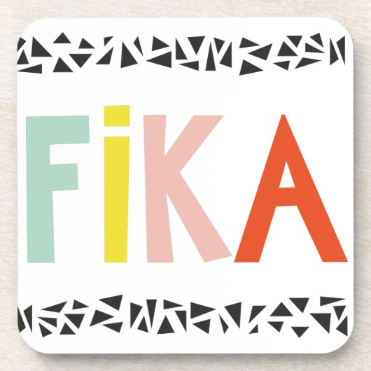 Fika Colors Untersetzer (Vorderseite)