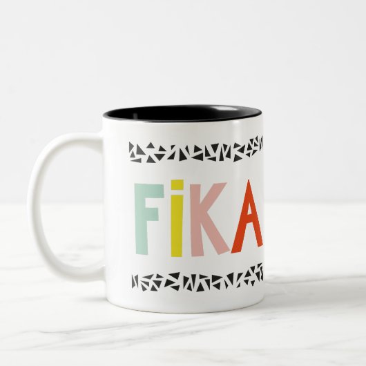 Fika Colors Zwei-Tone-Kaffee-Tasse Zweifarbige Tasse (Links)