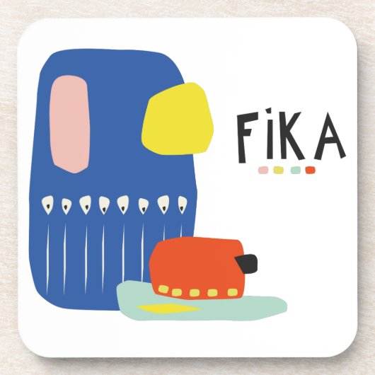 Fika Déco Getränkekasten Getränkeuntersetzer (Vorderseite)
