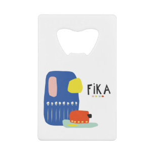 Fika Déco Kreditkarte Flaschenöffner