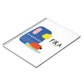 Fika Déco-Notebook Notizblock (Linke Seite)