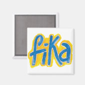 Fika Dots Magnet (Vorderseite/Rückseite)