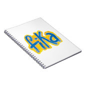 Fika Dots-Notebook Notizblock (Rechte Seite)