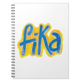 Fika Dots-Notebook Notizblock (Vorderseite)