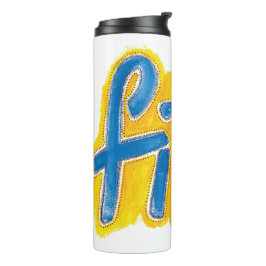 Fika Dots Thermal Tumbler Thermosbecher