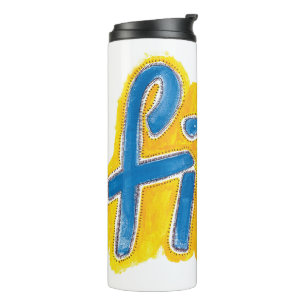 Fika Dots Thermal Tumbler Thermosbecher