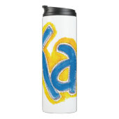 Fika Dots Thermal Tumbler Thermosbecher (Nach rechts gedreht)