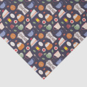 Fika (Eclipse) - Wasserfarbmuster Seidenpapier (Detail)