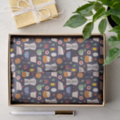 Fika (Eclipse) - Wasserfarbmuster Seidenpapier (Geschenk)