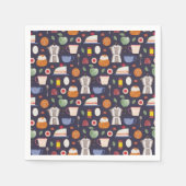 Fika (Eclipse) - Wasserfarbmuster Serviette (Vorderseite)