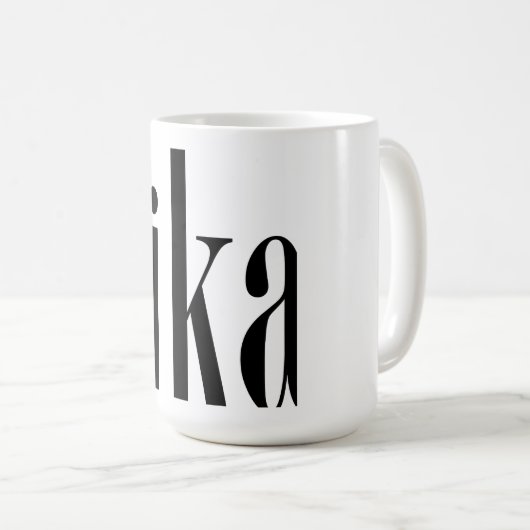 Fika Edge-Tasse Kaffeetasse (VorderseiteRechts)