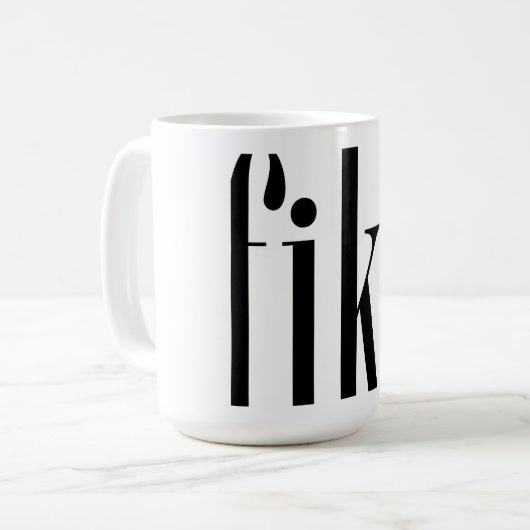 Fika Edge-Tasse Kaffeetasse (Vorderseite Links)