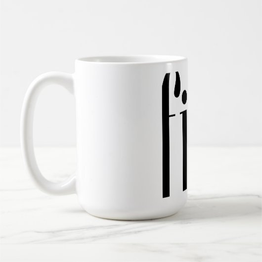 Fika Edge-Tasse Kaffeetasse (Links)