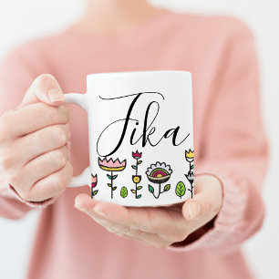 Fika im Happy Garden Kaffeetasse