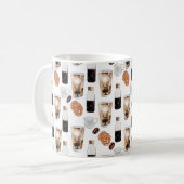 Fika - Kaltbrauen und Kardamomgeblasen Kaffeemasch Kaffeetasse (Vorderseite Links)